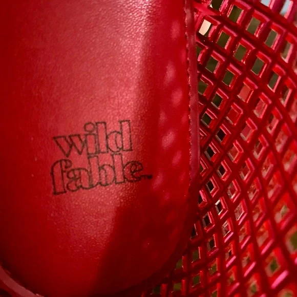 New Red Jelly Flats by Wild Fable - Picture 3 of 6